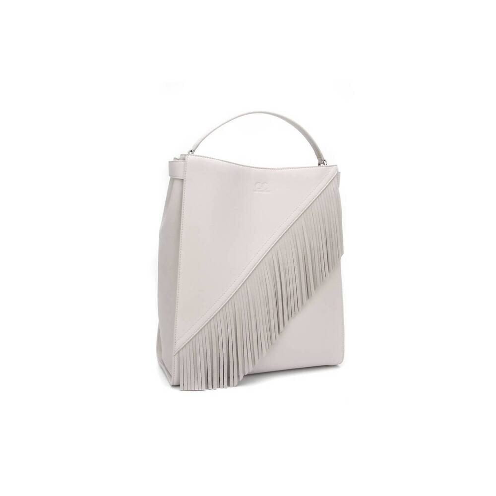 NEW CITI COLLECTIVE women's ella bag in stone grey